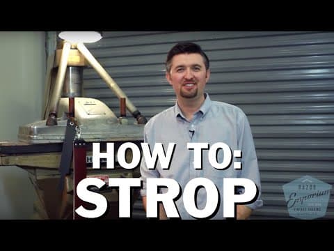 Stropping Lessons