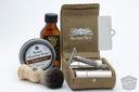 A Shave in History - 1917 Gillette Military Set / WSP Tobacco / Black Badger Brush