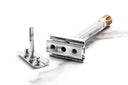 Merkur | 510 Progress Adjustable Double Edge Safety Razor With Brass Knob