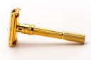 1966 L2 Gillette Slim Aristocrat Adjustable Double Edge Safety Razor | 24K Gold Revamp