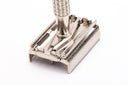 1963 I1 Gillette Flare Tip Super Speed Safety Razor | Factory Nickel Revamp