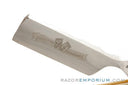 6/8" Ralf Aust American Tip Straight Razor  | Horn Scales