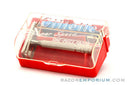 1940's Super Speed DE Safety Razor Set Nickel w/ Red Case & Blade Bank & Instructions