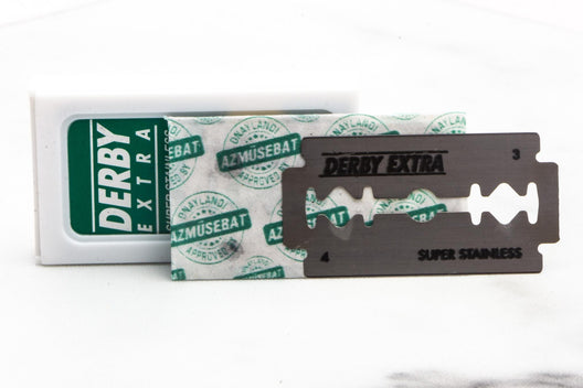 Derby Extra Super Stainless Double Edge (DE) Razor Blades