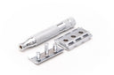 Rockwell 2C White Chrome Adjustable Double Edge Safety Razor