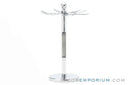Four Piece Brush & Razor Stand | Stainless