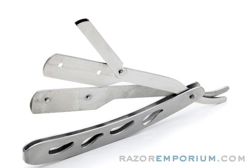 Starter Shave Shavette/Straight Razor Metal Handle