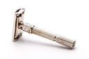 1962 H2 Gillette Slim Adjustable Double Edge Safety Razor Set with Case & Blade Bank