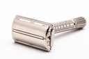 1963 I1 Gillette Flare Tip Super Speed Safety Razor | Factory Nickel Revamp