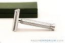1950's Apollo 3 Piece Aluminum DE Safety Razor-Made in Germany