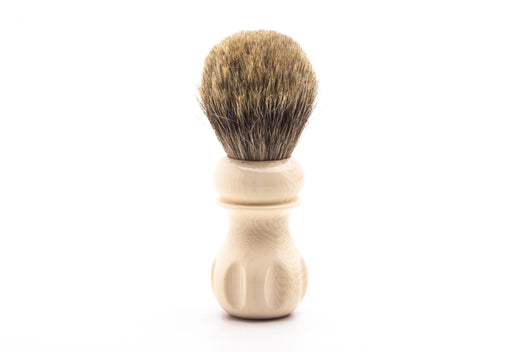 Restored Best Badger Shaving Brush With Cream Handle