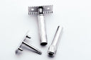 Gillette New Improved Standard Criterion Bostonian DE Safety Razor - Rhodium Revamp
