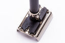 1977 X1 Gillette Super Adjustable "Black Beauty" Safety Razor | Factory Nickel Revamp