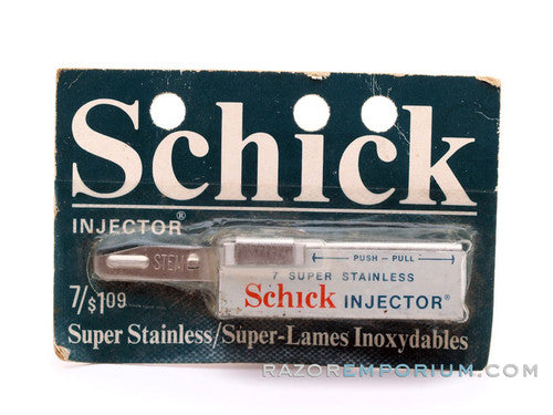 Schick Injector Super Stainless - New Old Stock (NOS) Razor Blades