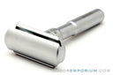 Adjustable DE Safety Razor | Brushed Chrome by Shave Classic