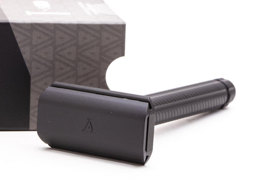 Ayslworth Razor | APEX-AL Double Edge Safety Razor - Jet Black Classic