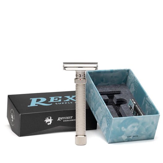 Rex Supply Co. | Ambassador XL Adjustable Double Edge Safety Razor - 107