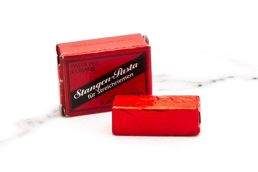 Herold Strop Paste | Red Sharpening Paste | Strop Care