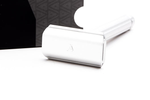 Ayslworth Razor | APEX-AL Double Edge Safety Razor - Aircraft Silver Classic