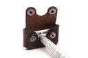 Henson Shaving | Brown Leather Head Cover/Sheath for AL13 & Titanium Razors