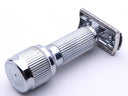 Stahly Live Blade Wind Up Vibrating DE Safety Razor w/ Wood Box