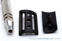 iKon Stainless Steel DLC Slant Razor - Shave Ready