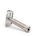 Rex Supply Co. | Envoy Three Piece Stainless Steel Double Edge Safety Razor - 104