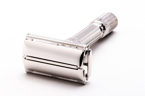 1960 F3 Gillette Fatboy Adjustable Double Edge Safety Razor | Rhodium Revamp