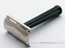 1978 Y1 Gillette Ball End Tech Safety Razor w/ Black Handle & Box