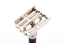 1971 R3 Gillette Super Adjustable 84 Double Edge Saftey Razor | Factory Nickel Revamp