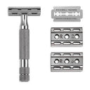 Rockwell 6C Gun Metal Adjustable Double Edge Safety Razor