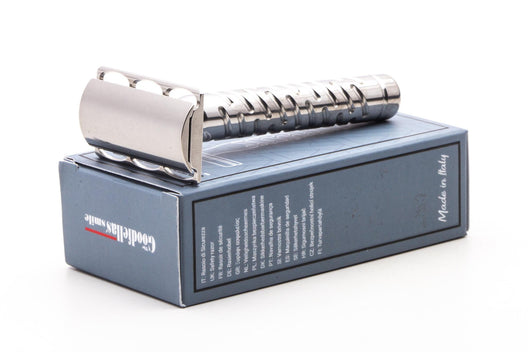 The Goodfellas' Smile | Styletto Version 2 Stainless Steel Double Edge Safety Razor