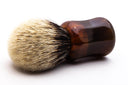 Shavemac |  Silvertip 2-Band Badger Shave Brush With Tortiose Tuft Handle 173-818