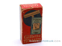 1978 Y1 Gillette Ball End Tech Safety Razor w/ Black Handle & Box