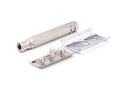 Vintage Nickel Double Edge Safety Razor | Hexagonal Handle