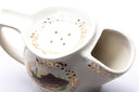 Vintage Ceramic Fish Shaving Scuttle