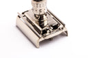 1965 K4 Gillette Slim Adjustable Double Edge Safety Razor | Factory Nickel Revamp