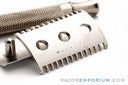 1920's Gillette Old Type Ball End Replica Handle DE Safety Razor | Rare Trademark