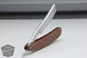 5/8" Frederick Reynolds Straight Razor w/ Brown Wooden Scales Near Wedge | Sheffield, England