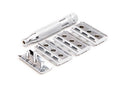 Rockwell 6C White Chrome Adjustable Double Edge Safety Razor