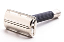 1971 R2 Gillette Black Handle Super Speed DE Safety Razor | Rhodium Revamp