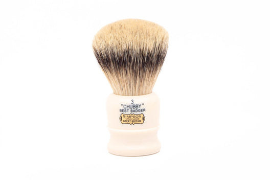 Simpsons Chubby 3 Best Badger Shaving Brush