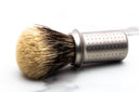 TATARA | Finest Badger Stainless Steel Shaving Brush - Matte