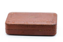 Gem 1940's Micromatic Gold Clog Pruf Single Edge Safety Razor w/ Brown Case and Blade Bank