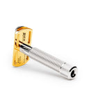 Rex Supply Co. | Envoy Three Piece Stainless Steel Double Edge Safety Razor - 104