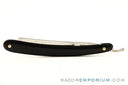 6/8" Vintage Straight Razor w/ Black Acrylic Scales | Solingen