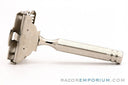 1940's Gem 1912 Style Single Edge (SE) Safety Razor | Factory Nickel