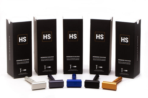 NEW Henson Shaving AL13 Double Edge Safety Razor - Medium