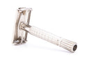 1961 G1 Gillette Flare Tip Super Speed Double Edge Safety Razor  | Factory Nickel Revamp