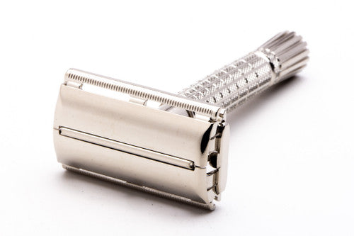 1966 L1 Gillette Flare Tip Super Speed Safety Razor | Factory  Nickel Revamp